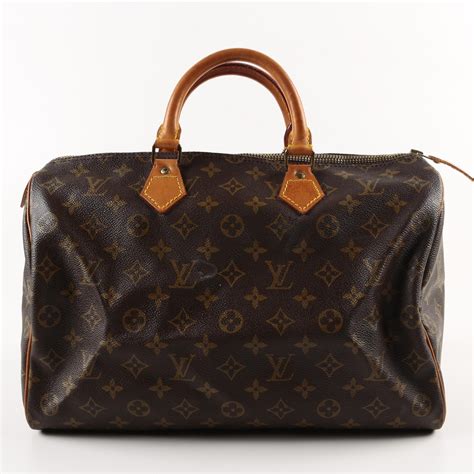 vintage lv speedy 35|Lv speedy 35 dimensions.